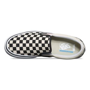 Vans Bayan Kaykay Ayakkabısı Slip-On Pro Siyah/Beyaz | 25886-280